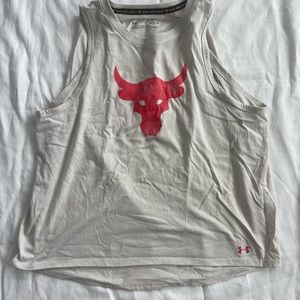 The rock women’s work out tank - size M